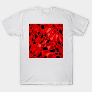 Stained Glass Red T-Shirt